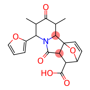 6-(2-FURYL)-3,5-DIMETHYL-4,8-DIOXO-14-OXA-7-AZATETRACYCLO[9.2.1.0~1,9~.0~2,7~]TETRADEC-12-ENE-10-CARBOXYLIC ACID