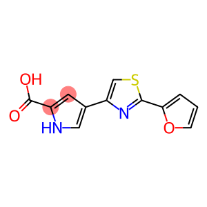 4-[2-(2-furyl)-1,3-thiazol-4-yl]-1H-pyrrole-2-carboxylic acid