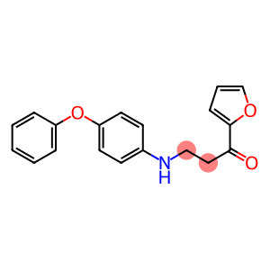 1-(2-furyl)-3-(4-phenoxyanilino)-1-propanone