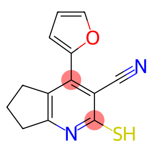 4-(2-FURYL)-2-MERCAPTO-6,7-DIHYDRO-5H-CYCLOPENTA[B]PYRIDINE-3-CARBONITRILE