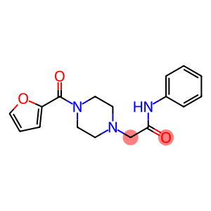 2-[4-(2-furoyl)-1-piperazinyl]-N-phenylacetamide