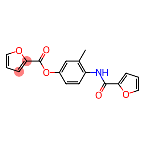 4-(2-furoylamino)-3-methylphenyl 2-furoate