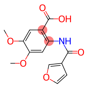 2-(3-furoylamino)-4,5-dimethoxybenzoic acid