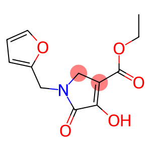 1-[(2-Furanyl)methyl]-2,5-dihydro-4-hydroxy-5-oxo-1H-pyrrole-3-carboxylic acid ethyl ester