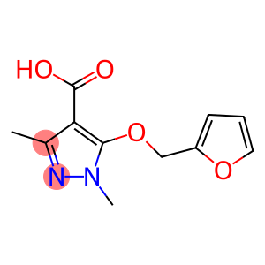 5-(furan-2-ylmethoxy)-1,3-dimethyl-1H-pyrazole-4-carboxylic acid