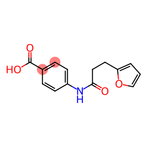 4-[3-(furan-2-yl)propanamido]benzoic acid