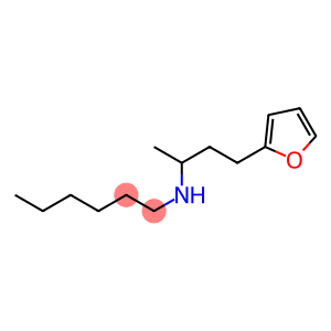 [4-(furan-2-yl)butan-2-yl](hexyl)amine