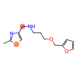 [3-(furan-2-ylmethoxy)propyl][(2-methyl-1,3-thiazol-4-yl)methyl]amine