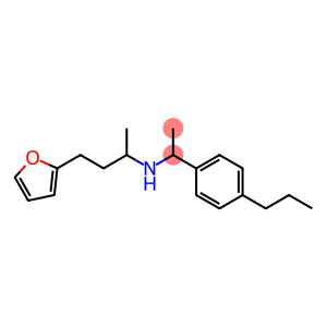 [4-(furan-2-yl)butan-2-yl][1-(4-propylphenyl)ethyl]amine