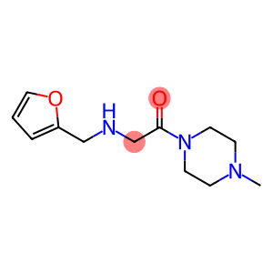 2-[(furan-2-ylmethyl)amino]-1-(4-methylpiperazin-1-yl)ethan-1-one