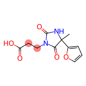 3-[4-(furan-2-yl)-4-methyl-2,5-dioxoimidazolidin-1-yl]propanoic acid