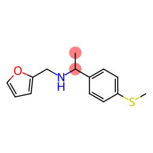 (furan-2-ylmethyl)({1-[4-(methylsulfanyl)phenyl]ethyl})amine