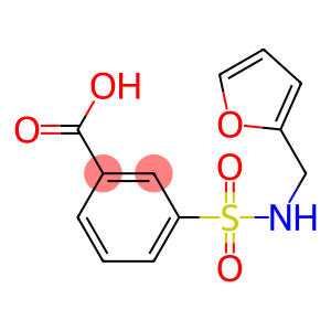 3-[(furan-2-ylmethyl)sulfamoyl]benzoic acid