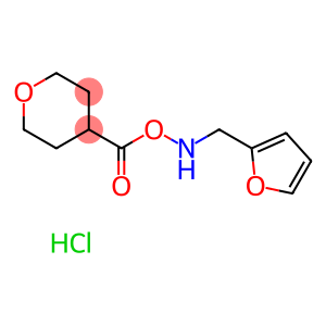 4-[(FURAN-2-YLMETHYL)-AMINO]-TETRAHYDRO-PYRAN-4-CARBOXYLIC ACID HYDROCHLORIDE