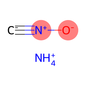 Fulminic acid ammonium salt