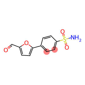 4-(5-methanoylfuran-2-yl)benzenesulfonamide