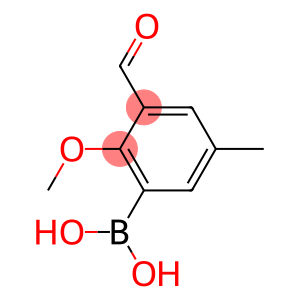 3-FORMYL-2-METHOXY-5-METHYLPHENYLBORONIC ACID