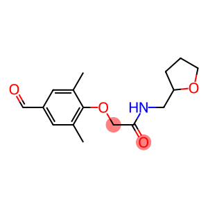 2-(4-FORMYL-2,6-DIMETHYLPHENOXY)-N-(TETRAHYDROFURAN-2-YLMETHYL)ACETAMIDE