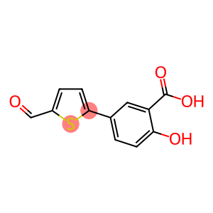 5-(5-FORMYL-2-THIENYL)-2-HYDROXYBENZOIC ACID