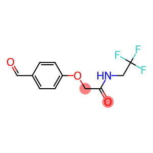 2-(4-FORMYLPHENOXY)-N-(2,2,2-TRIFLUOROETHYL)ACETAMIDE