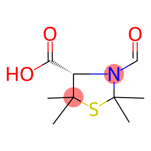 3-FORMYL-2,2,5,5-TETRAMETHYL-1,3-THIAZOLANE-4-CARBOXYLIC ACID