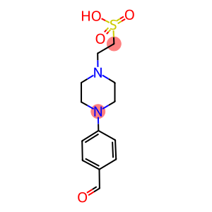 2-[4-(4-FORMYLPHENYL)PIPERAZIN-1-YL]ETHANESULFONIC ACID