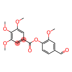 4-FORMYL-2-METHOXYPHENYL 3,4,5-TRIMETHOXYBENZOATE, TECH