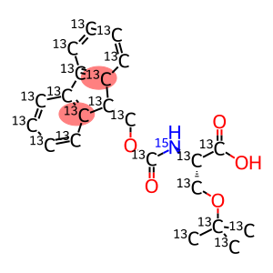 FMOC-SER(TBU) [U-13C-15N]