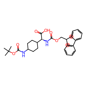 FMOC-(2S)-TRANS-CHG(4-NH-BOC)