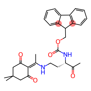 FMOC-(N-GAMMA-1-(4,4-DIMETHYL-2,6-DIOXOCYCLOHEX-1-YLIDENE)ETHYL)-L-ALPHA,GAMMA-DIAMINOBUTYRIC ACID