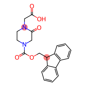 4-FMOC-1-CARBOXYMETHYL-PIPERAZIN-2-ONE