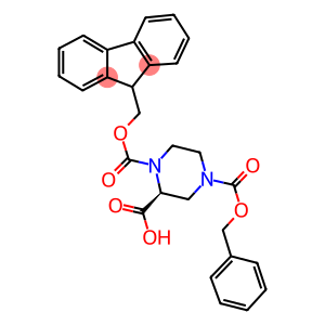 1-FMOC-4-CBZ-PIPERAZINE-2-(S)-CARBOXYLIC ACID