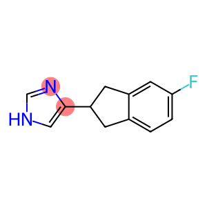 4-(5-FLUORO-INDAN-2-YL)-1H-IMIDAZOLE