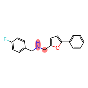 1-(4-FLUOROPHENYL)-N-((5-PHENYL-2-FURYL)METHYL)METHANAMINE