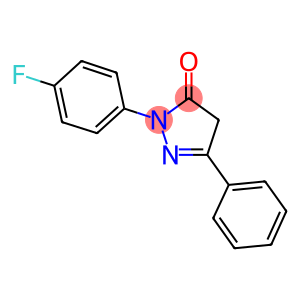 2-(4-FLUORO-PHENYL)-5-PHENYL-2,4-DIHYDRO-PYRAZOL-3-ONE