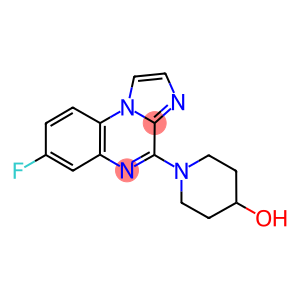 1-(7-FLUOROIMIDAZO[1,2-A]QUINOXALIN-4-YL)PIPERIDIN-4-OL