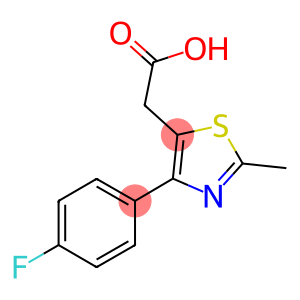 [4-(4-FLUORO-PHENYL)-2-METHYL-THIAZOL-5-YL]-ACETIC ACID