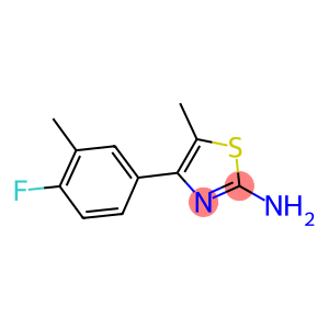 4-(4-FLUORO-3-METHYL-PHENYL)-5-METHYL-THIAZOL-2-YLAMINE