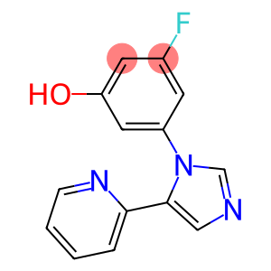 3-FLUORO-5-(5-PYRIDIN-2-YL-IMIDAZOL-1-YL)-PHENOL