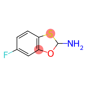 6-FLUORO-1,3-BENZOXATHIOL-2-AMINE