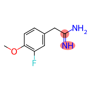 2-(3-FLUORO-4-METHOXY-PHENYL)-ACETAMIDINE