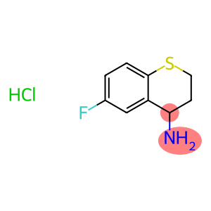 6-FLUORO-3,4-DIHYDRO-2H-THIOCHROMEN-4-YLAMINE HYDROCHLORIDE