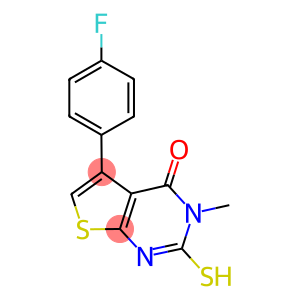 5-(4-FLUOROPHENYL)-2-MERCAPTO-3-METHYLTHIENO[2,3-D]PYRIMIDIN-4(3H)-ONE