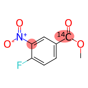 4-FLUORO-3-NITROMETHYLBENZOATE, [CARBONYL-14C]-