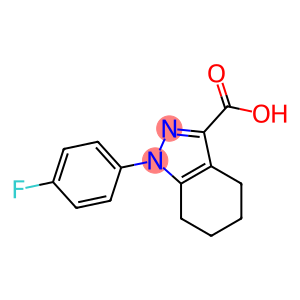 1-(4-FLUOROPHENYL)-4,5,6,7-TETRAHYDRO-1H-INDAZOLE-3-CARBOXYLIC ACID