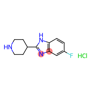 5-Fluoro-2-piperidin-4-yl-1H-benzoimidazole HYDROCHLORIDE