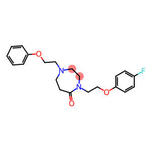 4-[2-(4-FLUOROPHENOXY)ETHYL]-1-(2-PHENOXYETHYL)-1,4-DIAZEPAN-5-ONE