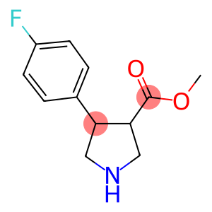 4-(4-FLUORO-PHENYL)-PYRROLIDINE-3-CARBOXYLIC ACID METHYL ESTER