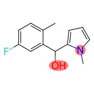 3-FLUORO-6-METHYLPHENYL-(1-METHYL-2-PYRROLYL)METHANOL