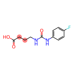 4-(([(4-FLUOROPHENYL)AMINO]CARBONYL)AMINO)BUTANOIC ACID